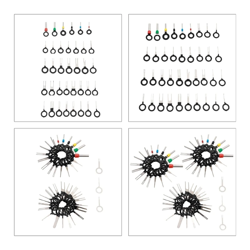 Car Terminal Ejector-Kit Pin Removal Repair Tool Automotive-Electrical Stylus Wire Puller Tool Crimp Connector Extractor