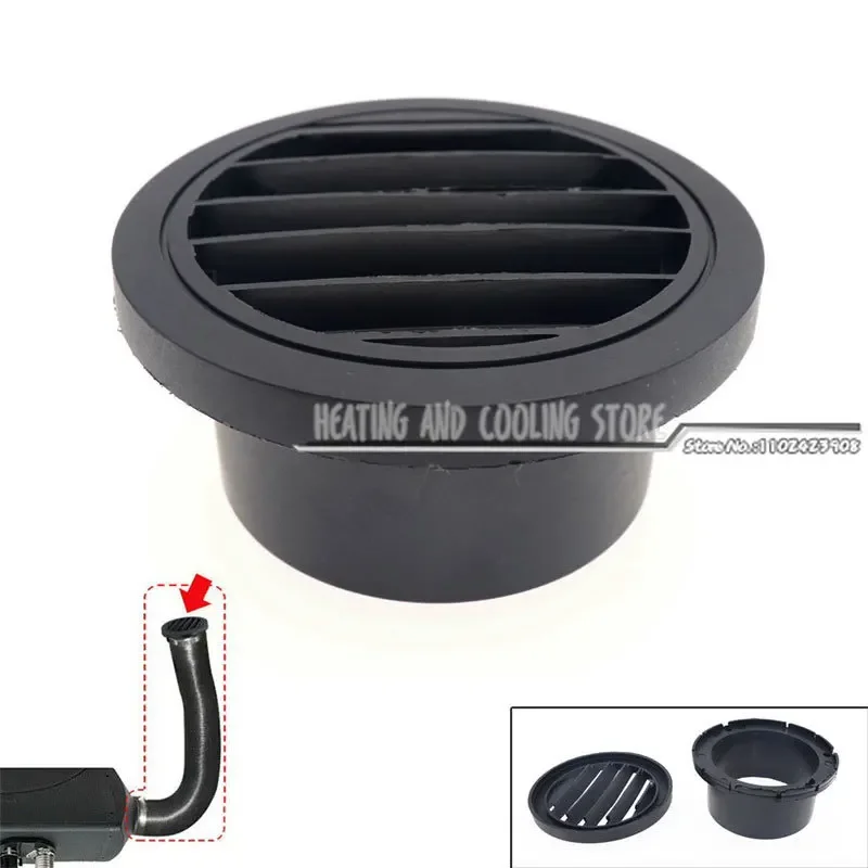 75MM Car Heater Ducting Warm Air Vent Outlet For Propex  For Eberspacher For Webasto Truck Auto Parts