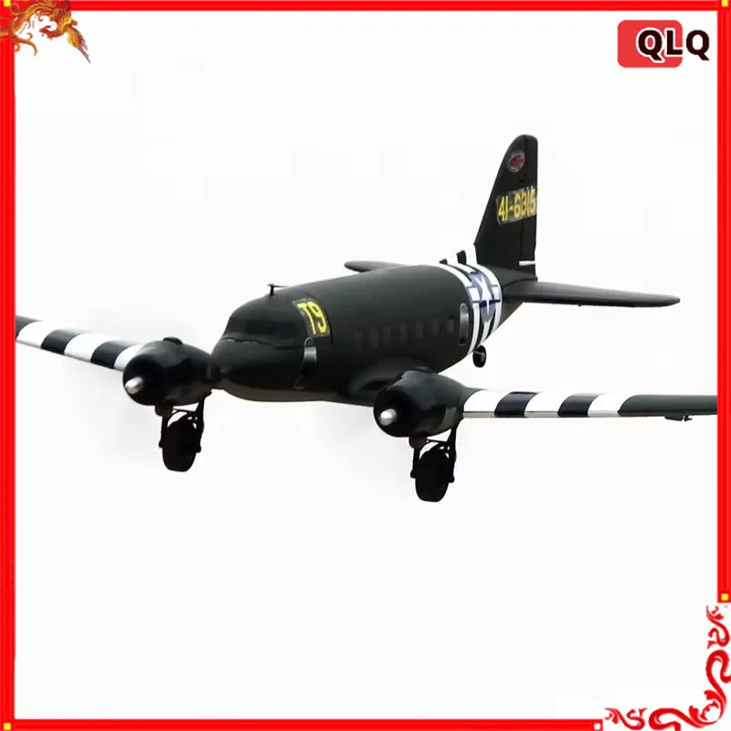 

Dynam Rc Plane C47 Wing Span 1.5m World War Ii Aircraft Remote-controlled Fixed Wing Aircraft Model Rc Model Toy Boy Gift