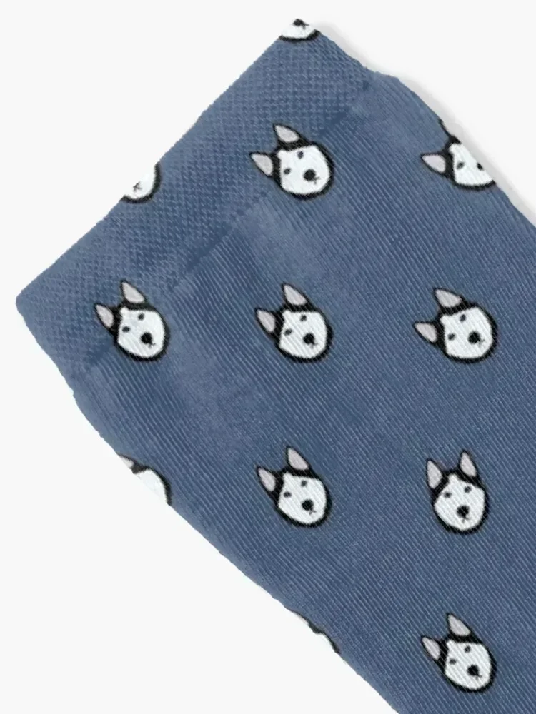 Siberian Husky Dog Pattern Socks cotton men cotton high quality New year's Designer Man Socks Women's