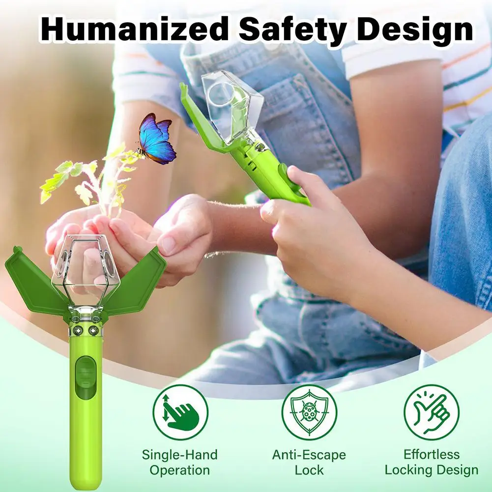 Handheld Insect Catcher High Transparency and Magnifying Glass for Efficient Spider, Bee, and Insect Trapping At Home