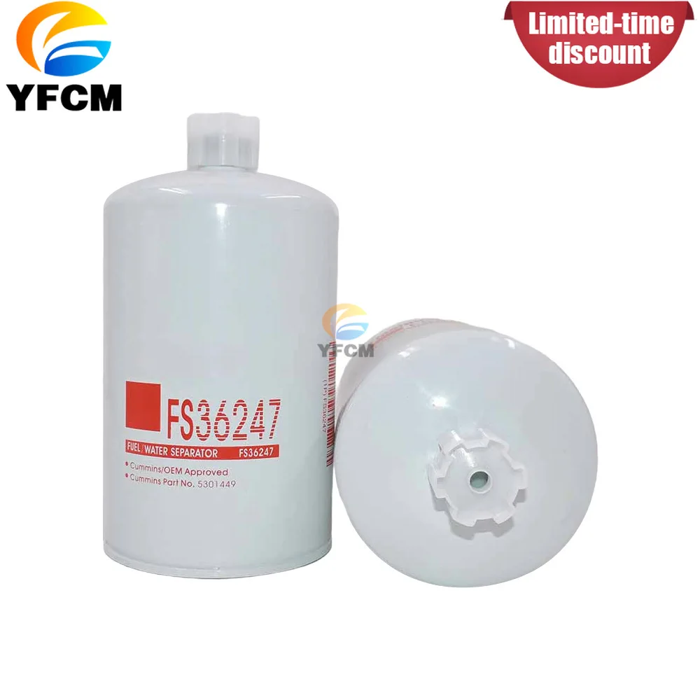 1 PCS FS36247 Fuel Water Separator Filter for Fleetguard Engine