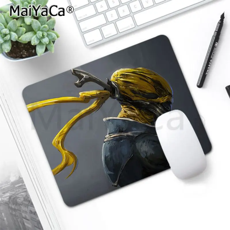 Warframe Fashion Gaming Player Desk Laptop Rubber Mouse Mat Size For Game Keyboard Pad For Gamer