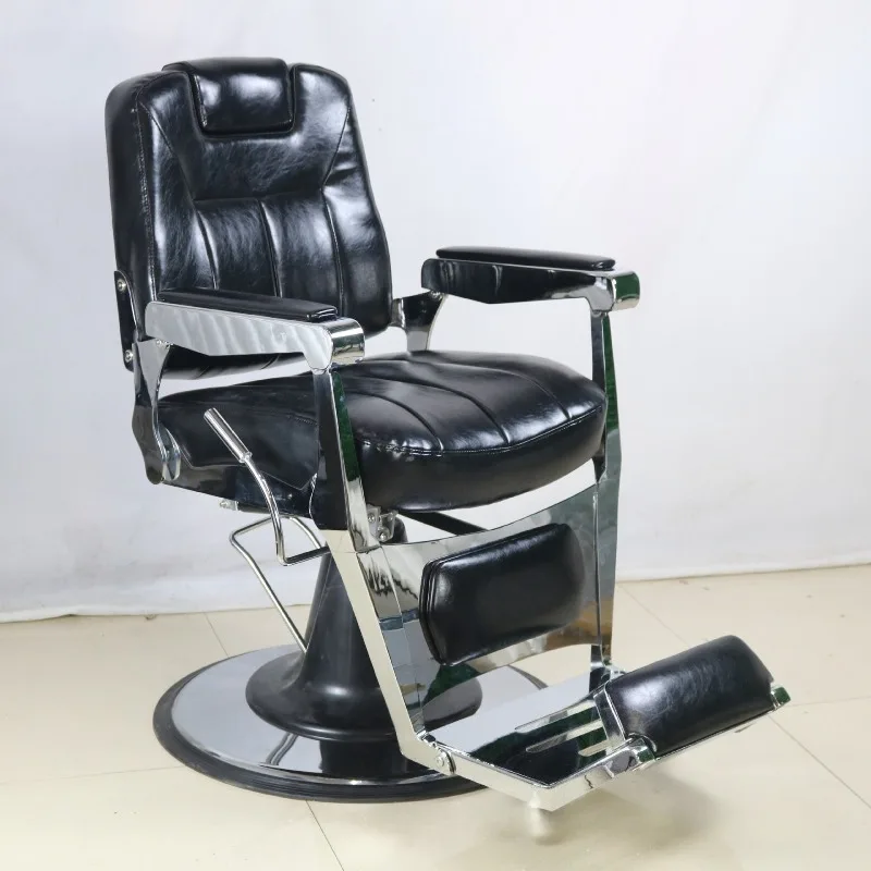 Men's Barber Chair Hair Salon Hair Salon Lifting Shaving Large Chair Pulley Hair Salon Special Commercial