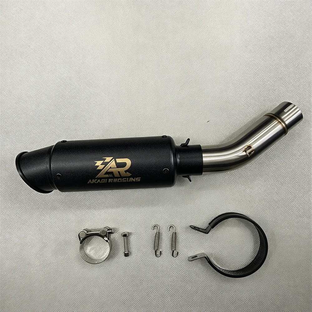 51mm Aftermarket Exhaust Mid-Section Adaptor for Kove 250RR, for Suzuki GSXR600, GSXR750, K11-K15 Stainless Steel Non-Destruc