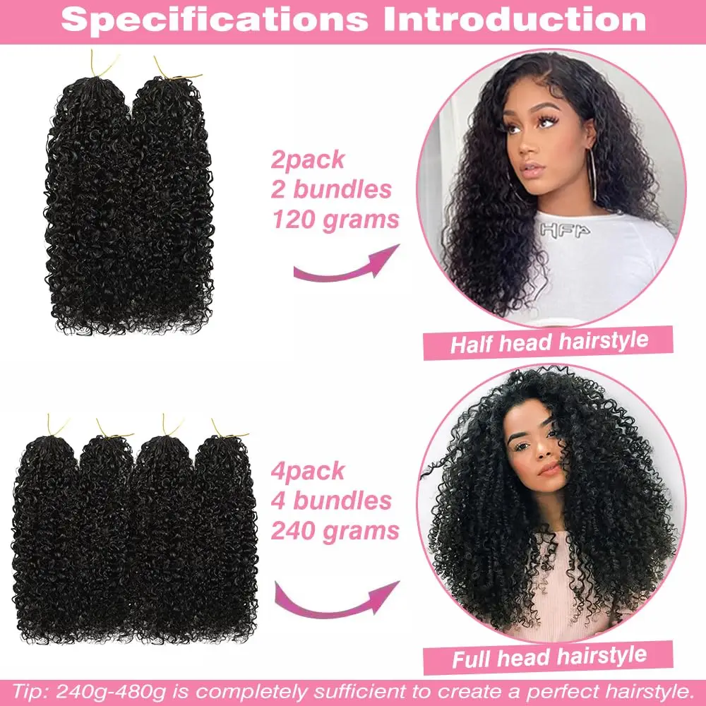 Thumbnail 4 - #23 Curly Human Hair Extensions Deals & Discounts