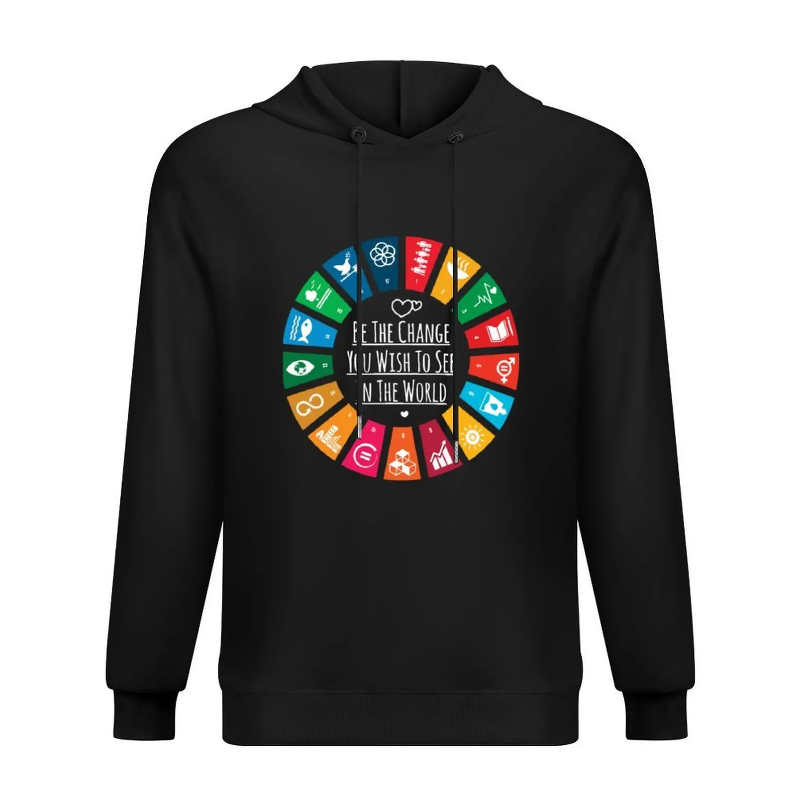 UN SDGs Global Goals 2030 هوديي ملابس رجالي مصممة ملابس رجالية ملابس أنيمي ملابس أنيمي جديدة في هوديس #1