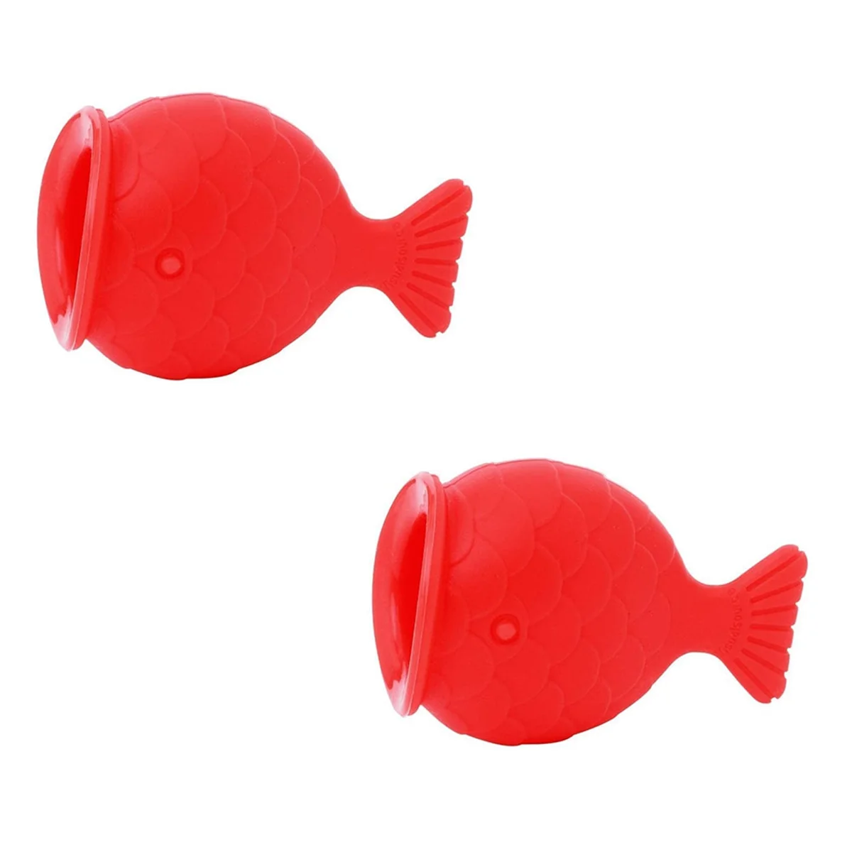 2Pcs Lips Enhancer Plumper Device Lips Silicone Fish Shape Natural PoutMouth Tool SexyLip Mouth