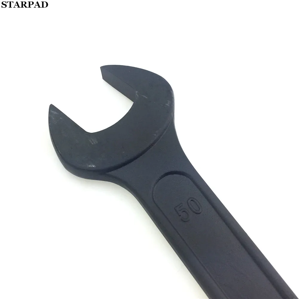 

1pcs For Car repair tools Single wrench straight handle open end 17-36/38/41/46/50mm