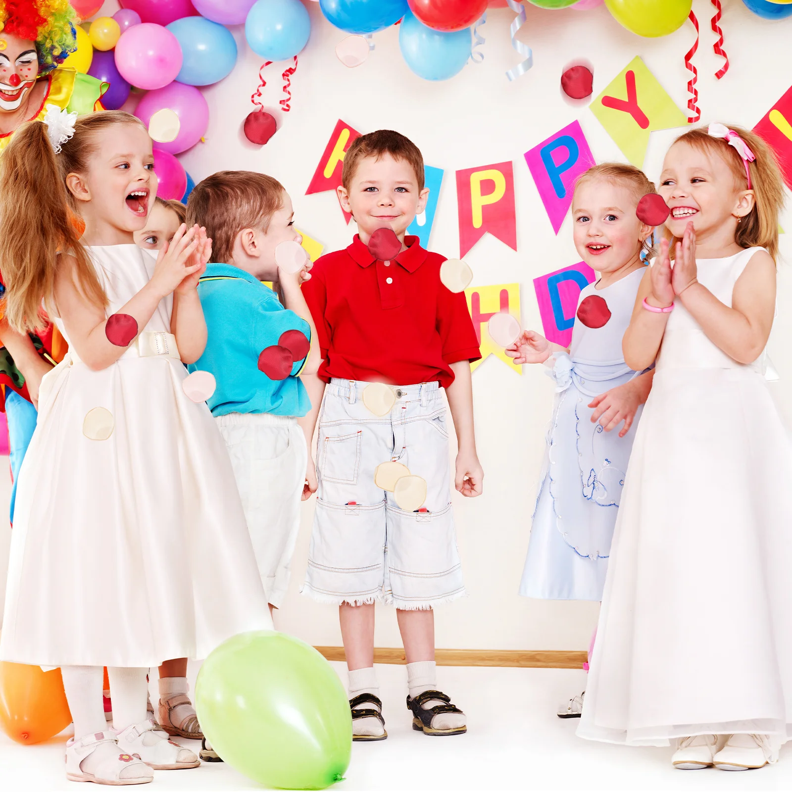 

200 Pcs Dining Room Table Decor Decorative Artificial Flowers Wedding Petals Romantic