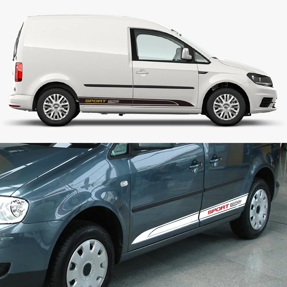 Car Stickers For Volkswagen VW Caddy MK1 MK2 MK3 MK4 2 3 4 Maxi Kombi Camper Van Graphics Vinyl Decals Auto Tuning Accessories view 4