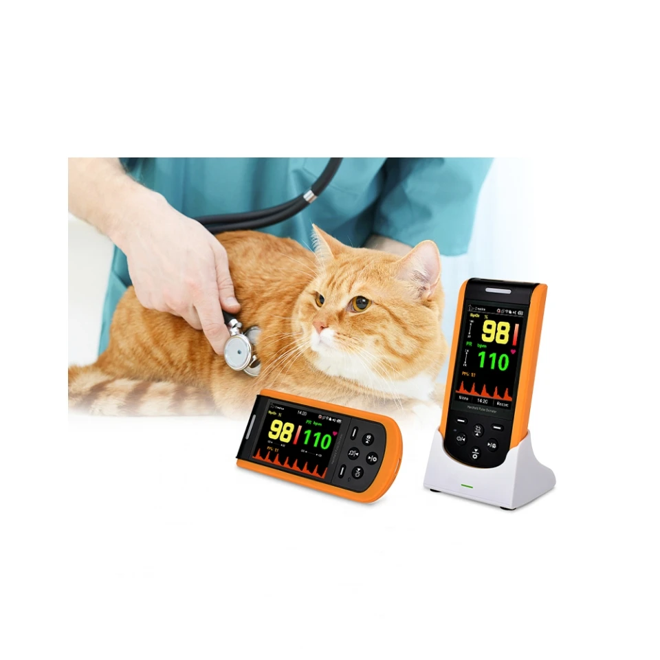 Hot Selling Home Care  Veterinary Handheld Spo2  Pulse Oxi Meter Pulse Oxi  Meter Animal Pulse Oximetro Vet