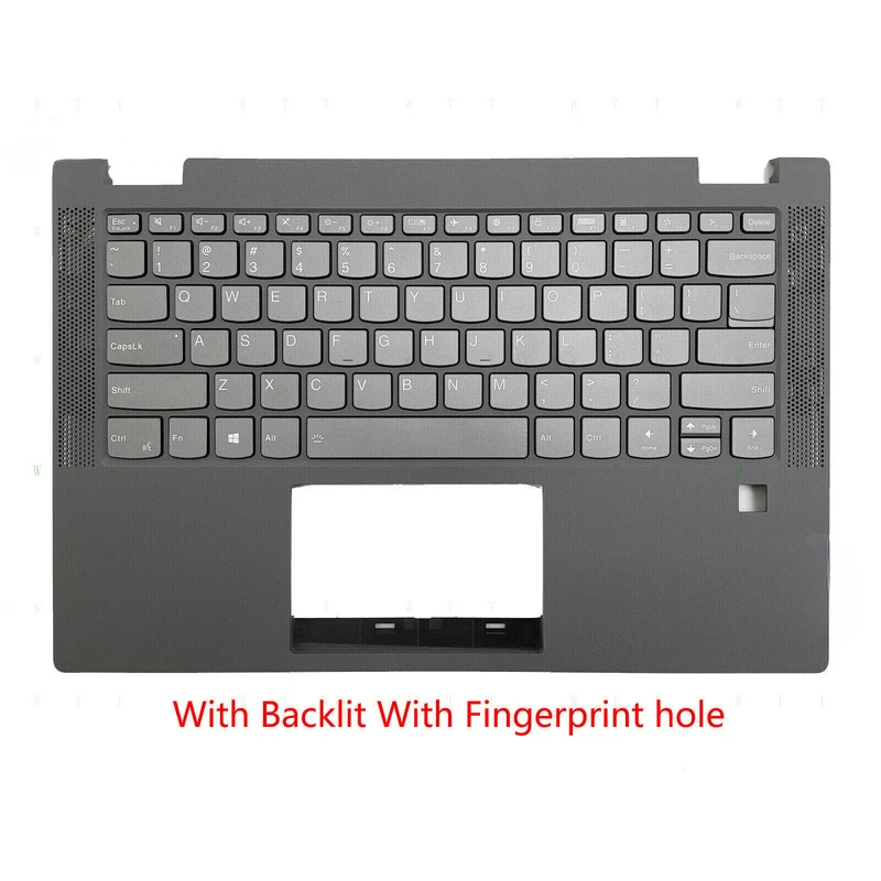 

W Palmrest Backlit Keyboard 5CB0Y85490 For Lenovo IdeaPad Flex 5-14IIL05 Laptop