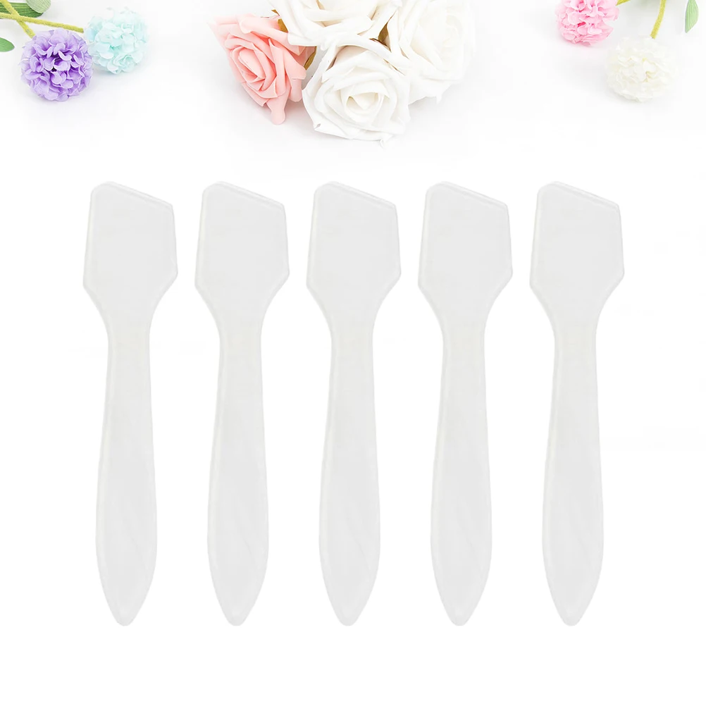 200 Pcs Mask Spoon Beauty Scoop Face Cream Mini Spatula Applicator Tool Makeup Tools