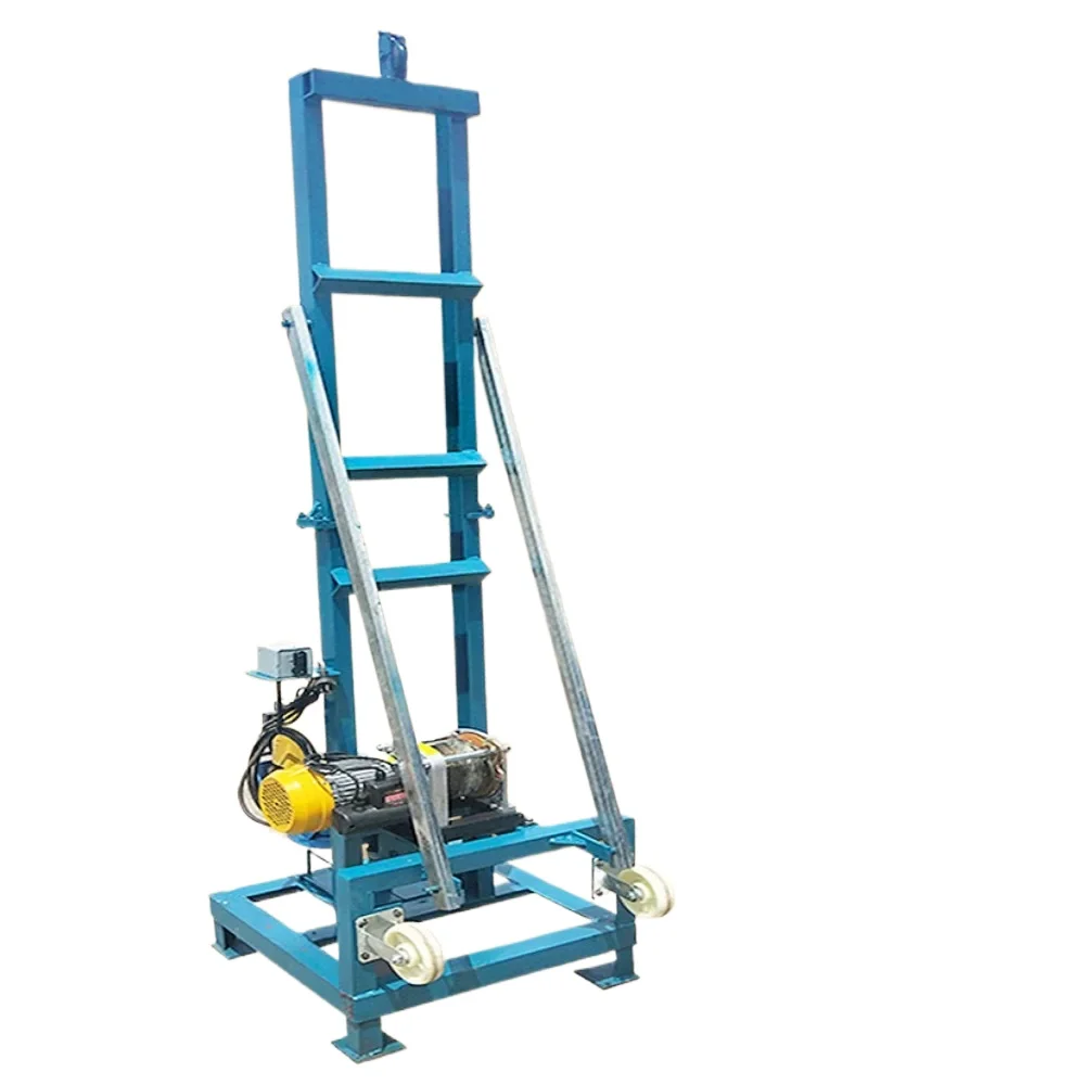 

Small electric foldable gantry water well drilling rig