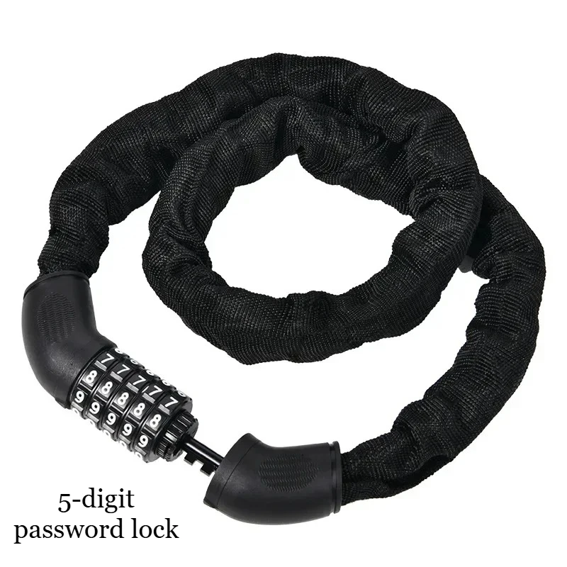 Universal Combination Chain Lock for Motorcycle Electric Car Bicycle for Mountain Bike Road Bike Portable Anti Theft Protection image 6