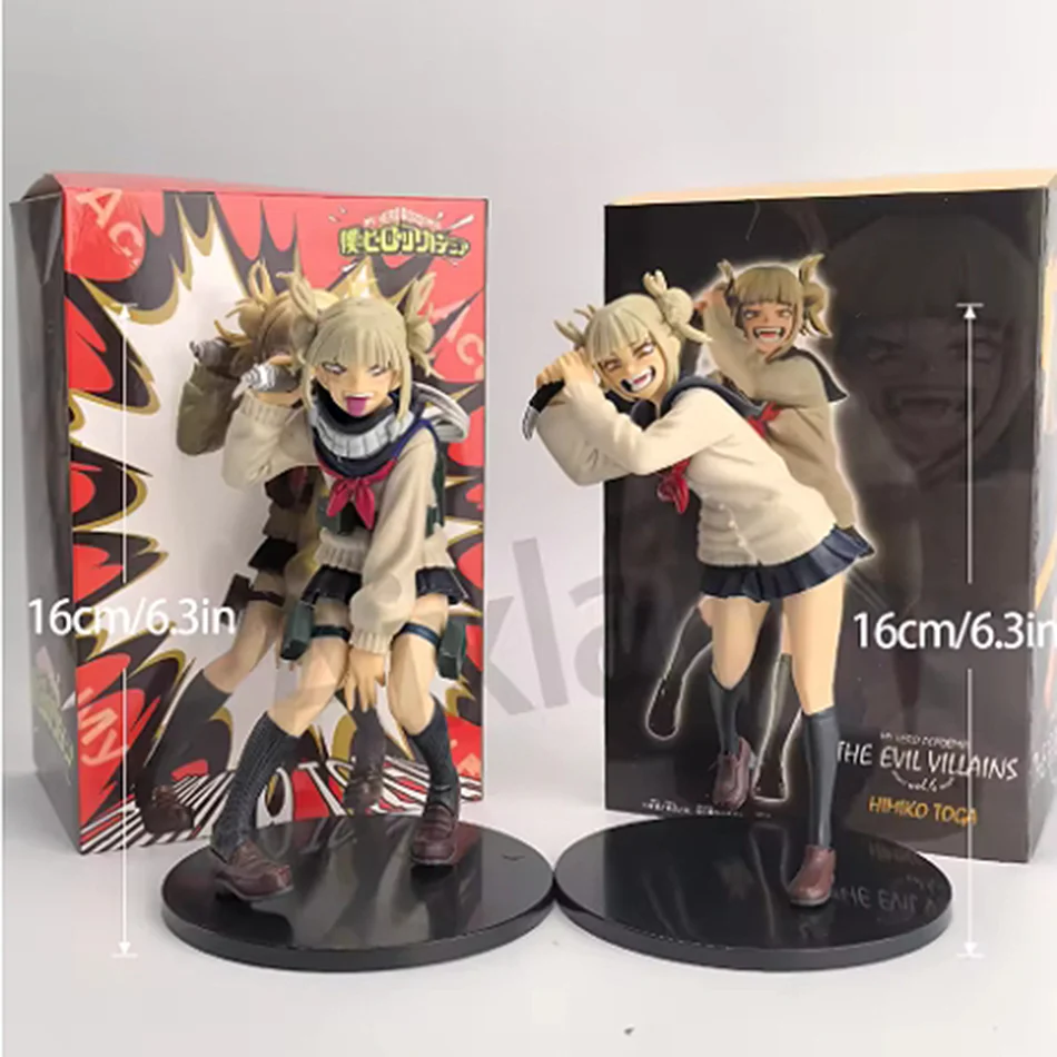 شخصية My Hero Academia Anime Toga Himiko Pvc شخصيات الحركة الكبيرة سلسلة مجموعة هدايا شخصيات الرسوم المتحركة