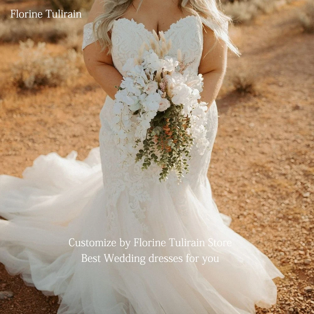 Vestidos de noiva de comprimento do chão do trem da corte para noivas 2023 vestido de noiva feito sob medida do robe de mariée sexy fora do ombro elegante a linha