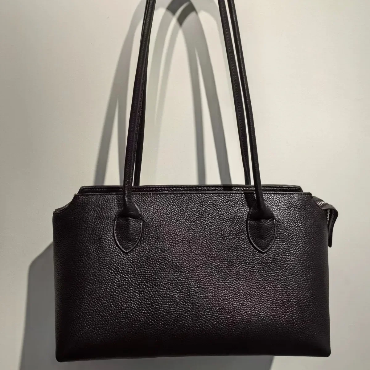 Sac fourre-tout en cuir véritable pour femme, à la mode et luxueux, initié