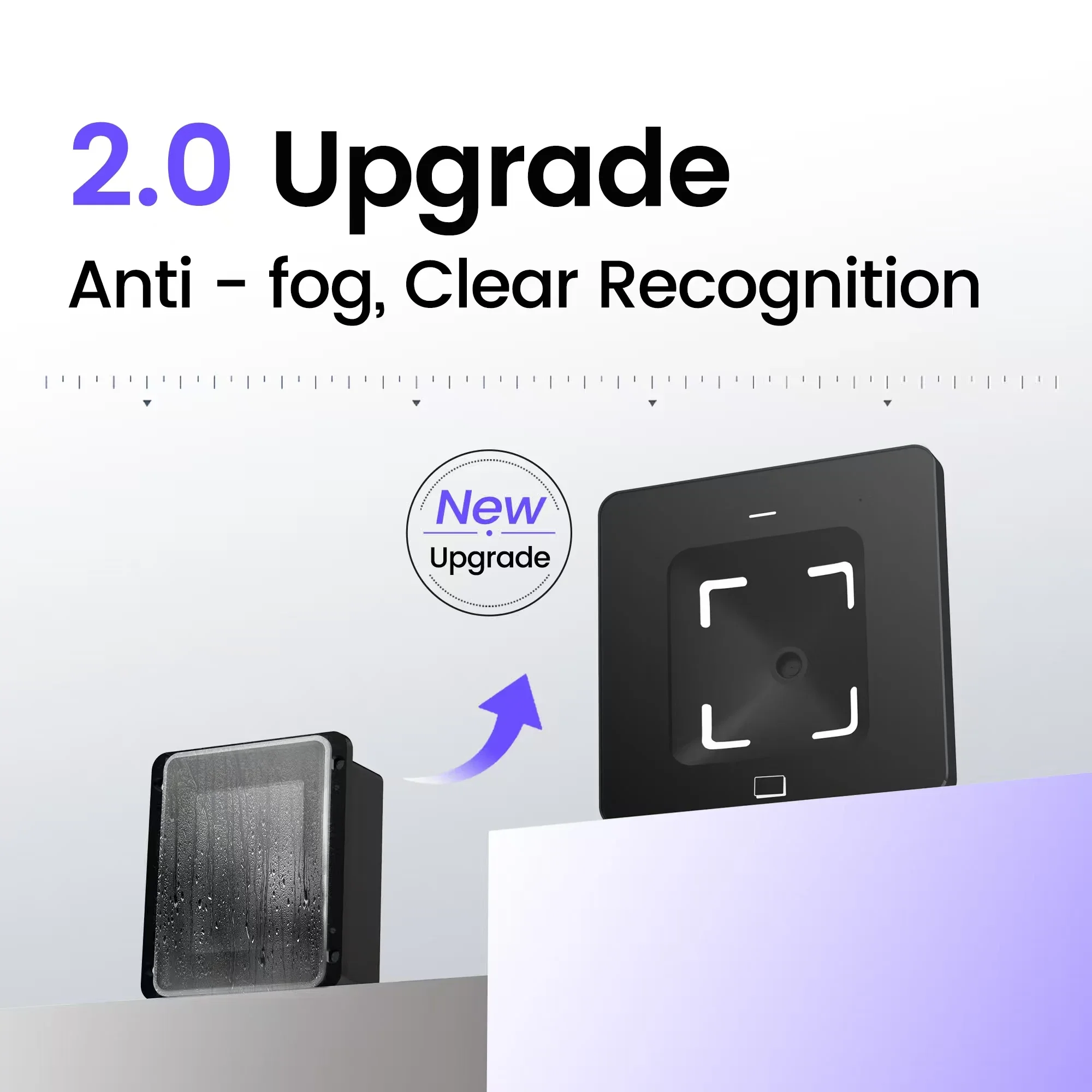 Feocey FC7735 Pembaca/Pemindai Kode QR Produk Kontrol Akses Tahan Air IP66 Ethernet RJ45 POE IP66 PI67 RFID 13.56MHZ Pembaca QR