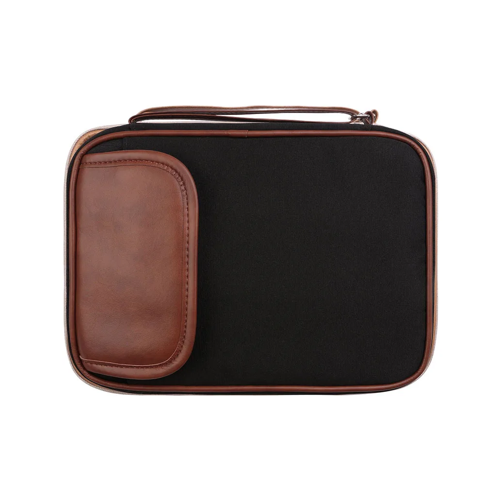 

Black Durable Electronics Accessories Storage Bag Multifunction Portable Travel Organizer Padded Cover Waterproof USB Cable Case