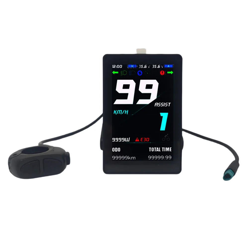 

Display for For bafang DPC101 with UART for BBS0102B G340 HD 250W 350W 500W 750W 1000W designed for mounted motors only