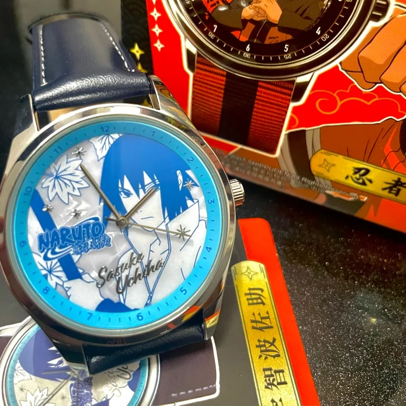 

In Stock Genuine Naruto Shippuden Series Special Colorway Watch Collectible Anime Fashion Watch Wearable Decoration Model Toy