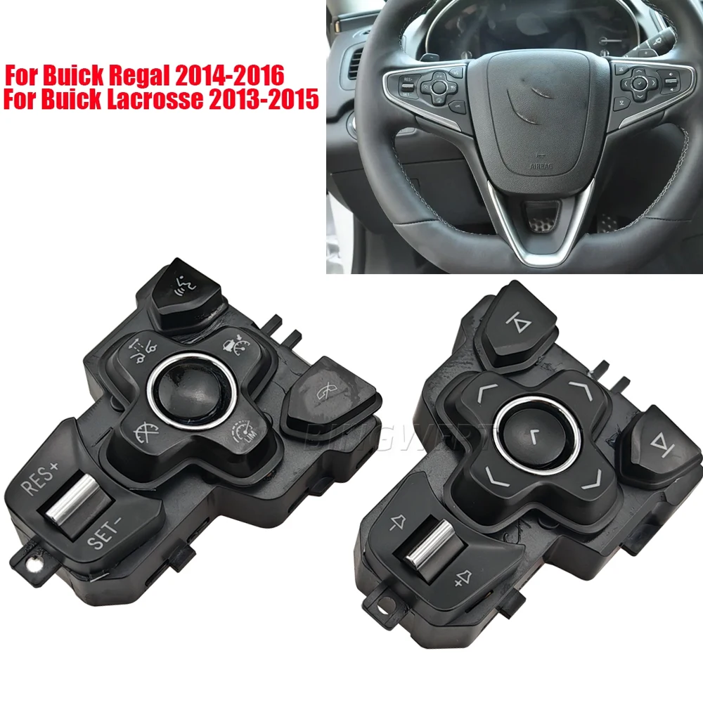 Multifunction For Buick Regal Larcrosse Car Steering Wheel Buttons Car-styling Button Switch Housing Cruise Volume Control Butto - view 6