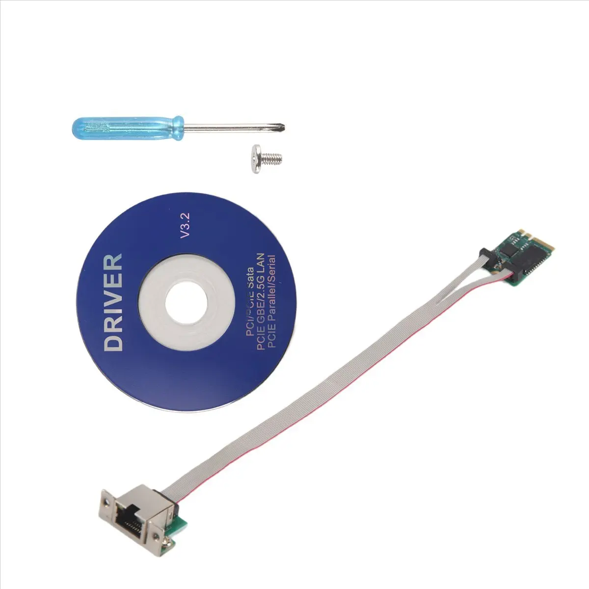 2026 جديد + M.2 A + E 2.5G محول إيثرنت 2.5G/1G/100M بطاقة شبكة متعددة جيجابت M.2 8125B COM #3