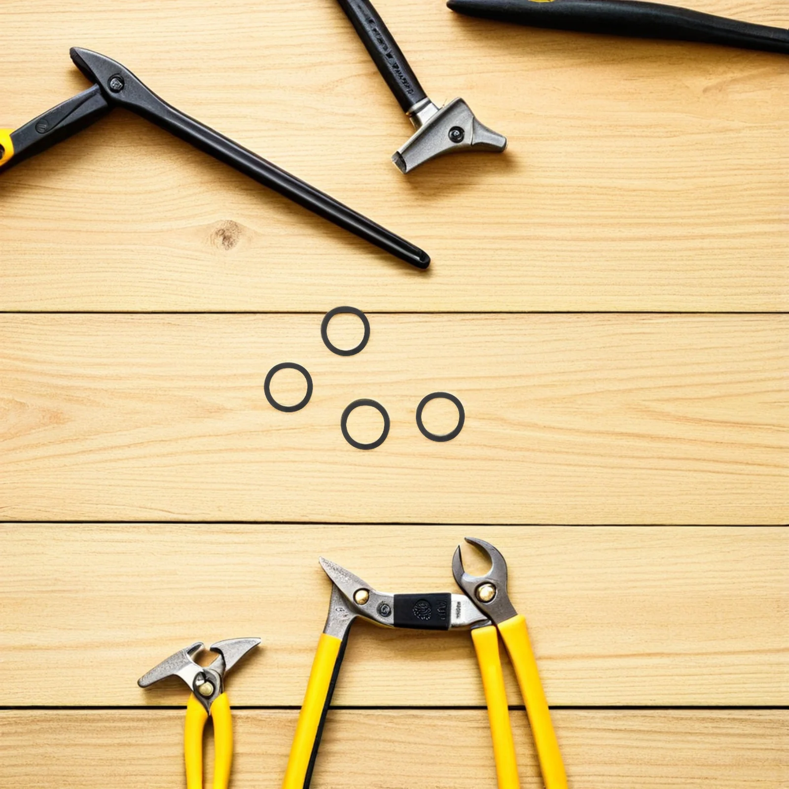 

300pcs Steel Wavy Spring Washers 16Mm Inner Diameter Black Manganese For Bolt Screw Electrical Circuit Motor Bearing Repair