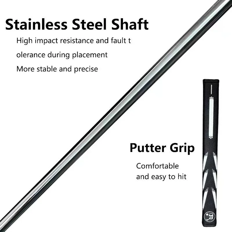 Royalaxe Golf Putters for Men Right Handed L-shaped Blade Putters for Men & Women Legal for Tournament Play 34 inches