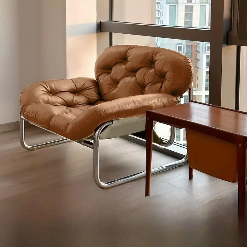 

Lazy Chair Modern Large Accent Lounge chair Comfy Leisure Sofa for Bedroom Living Room Dorm Rooms Garden Courtyard