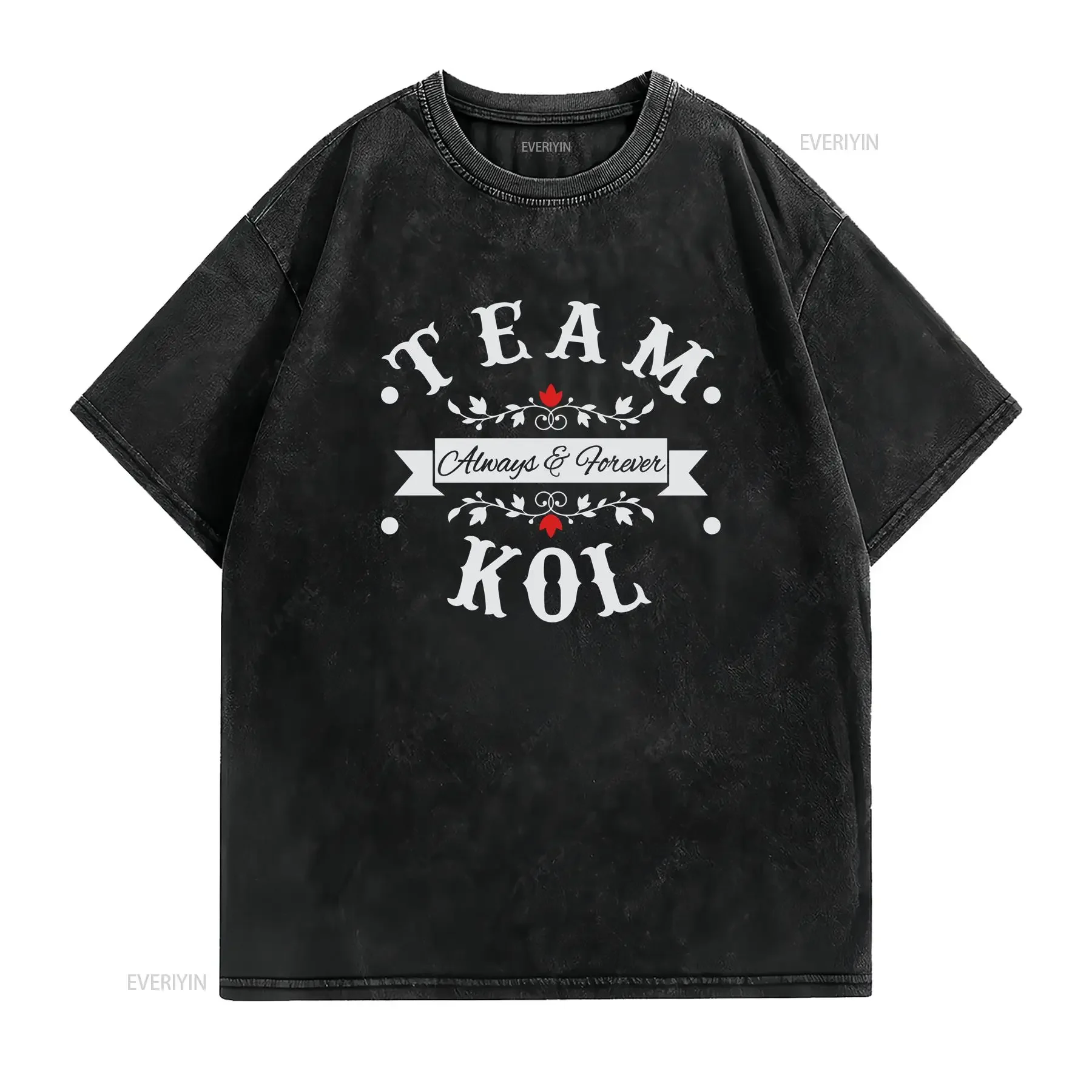 Team Kol Always Forever T Shirt The Originals Vampire Inspired Design Mikaelson vintage Washed homme designer clothes