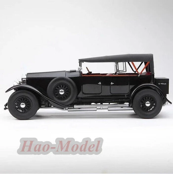 Kyosho 1:18 para rollsroyce phantom modelo de carro vintage liga de metal brinquedos de simulação meninos presentes de aniversário hobby exibição coleção