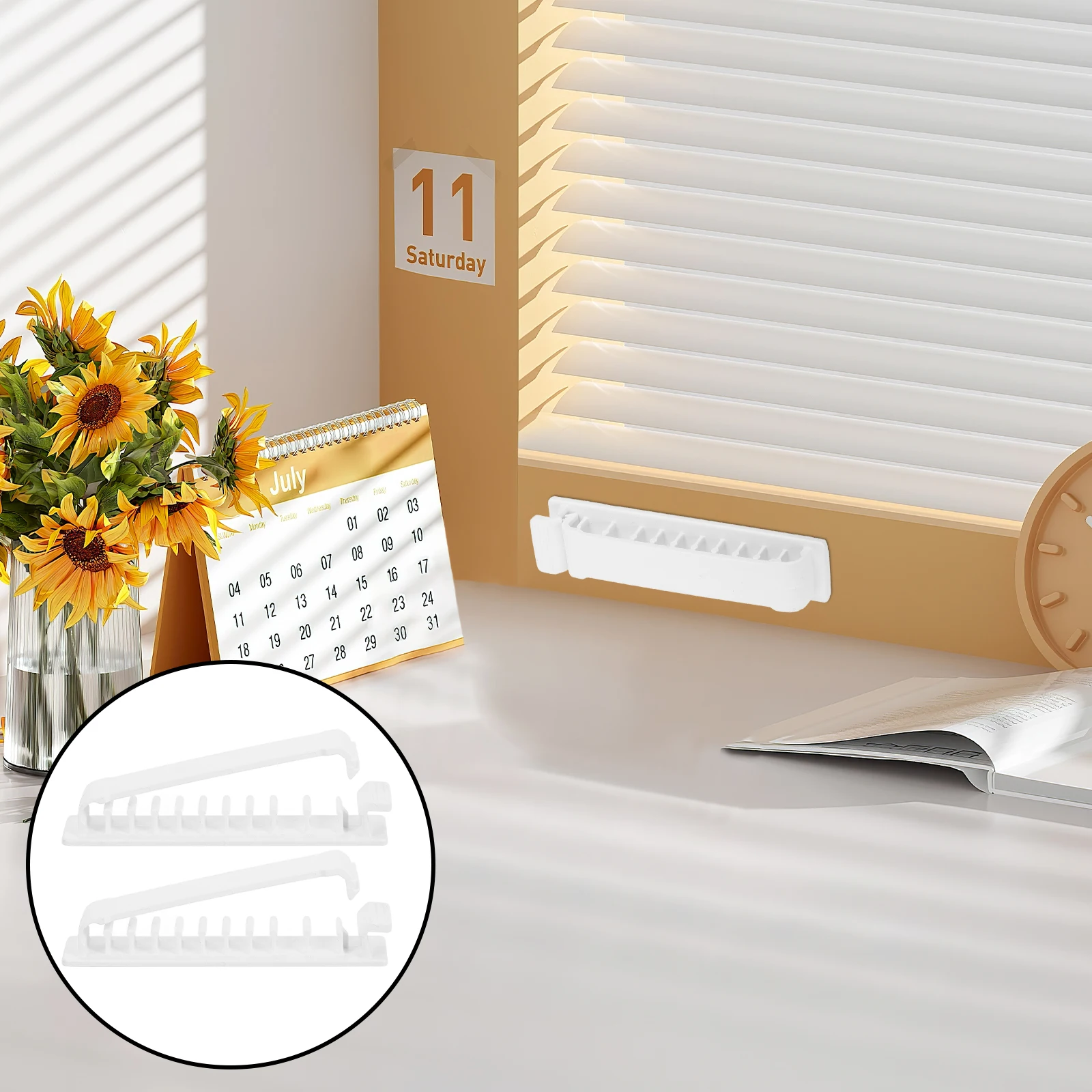 

10pcs Self-Adhesive Wall Clips Cable Management Wire Organizer Under Usb Cord Organizer Tangle-Free Charging Line Holder Cord