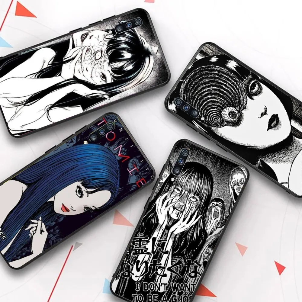 Junji Ito comics Phone Case For Samsung A 10 11 12 13 20 21 22 30 31 32 40 51 52 53 70 71 72 73 91 13 shell