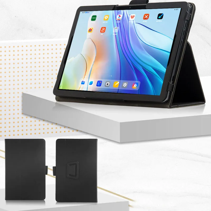 

Business Leather Case For Walmart Onn 11 Pro 2023 11“ Walmart Onn 10.4" Pro 2023 Tablet PC PU Cover with Hand Holder Grip Shell