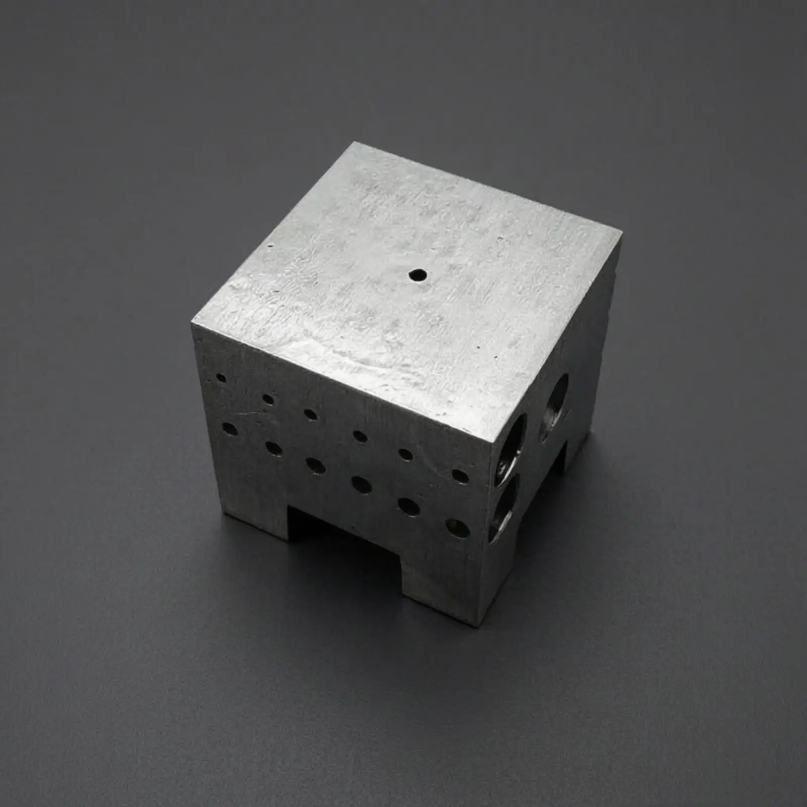 Watchmaker Steel Block for Repair Tasks Heavy Duty Bench Block with Recessed Channels for Small Parts Organization