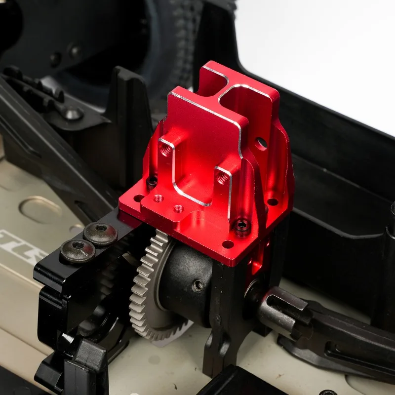 For ARRMA Kraton Outcast V6 Center Diff Gear Cover Center Brace Mount ARA-2041 Split Design Metal Upgrade Replacement Part