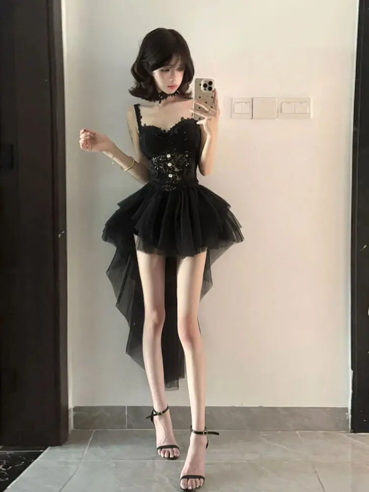 

Летний комплект из двух предметов: милый укороченный топ и пышная юбка с высокой талией, короткая длина, удобный хлопковый повседневный наряд