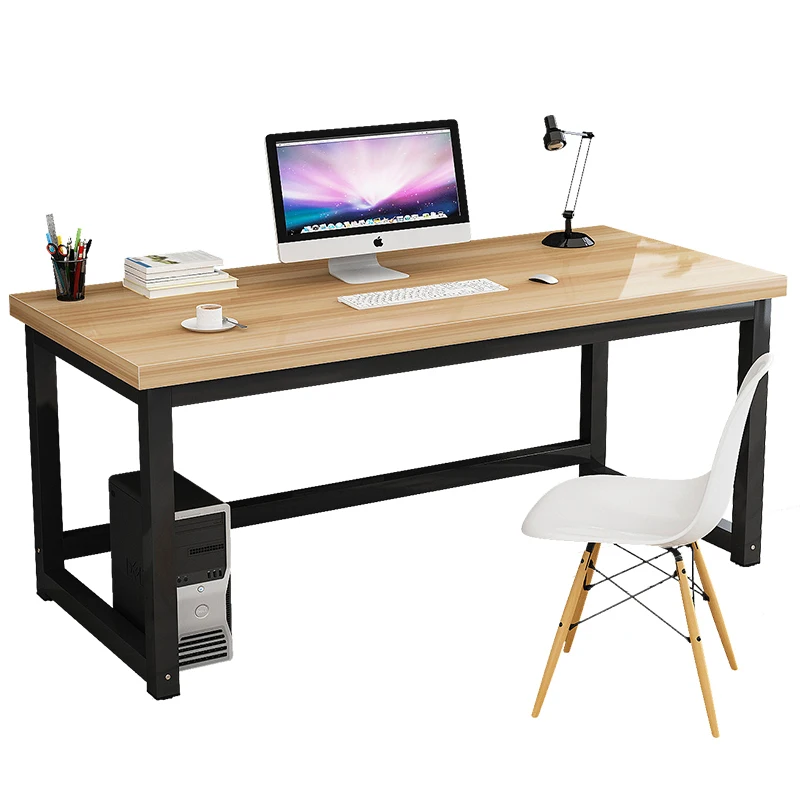 

Computer desk 85 high lengthened 1.8/2 meters wide 90 desktop strip table 160/120 desk