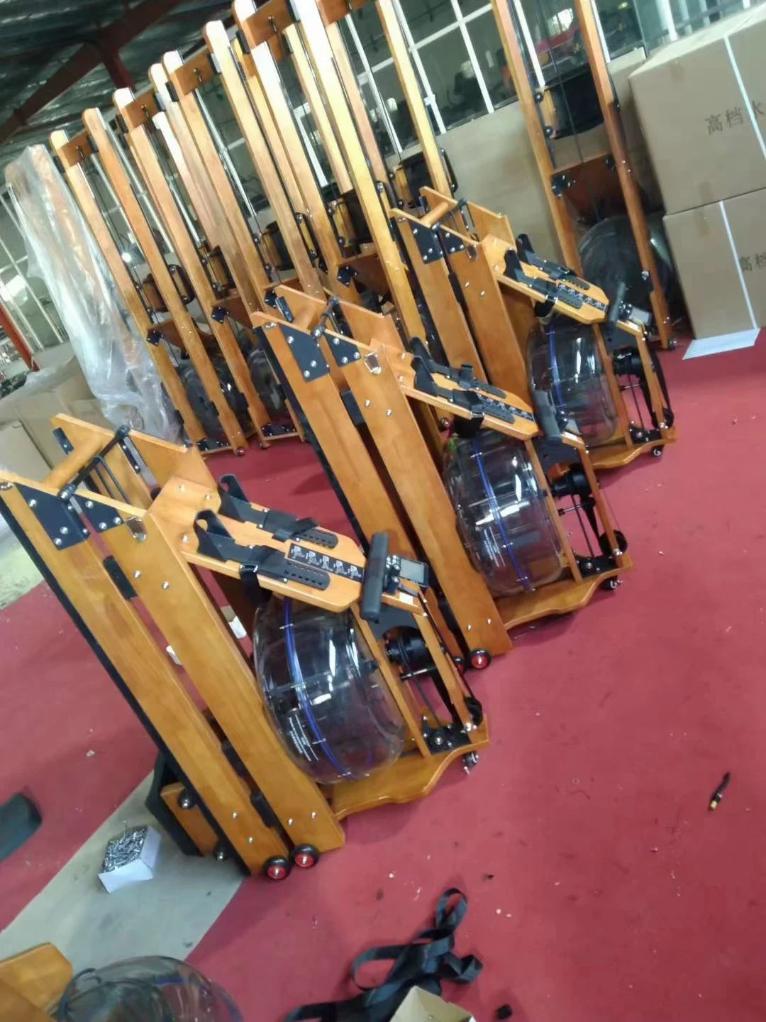 commercial  fitness  home use new  rower  indoor water  rowing machine