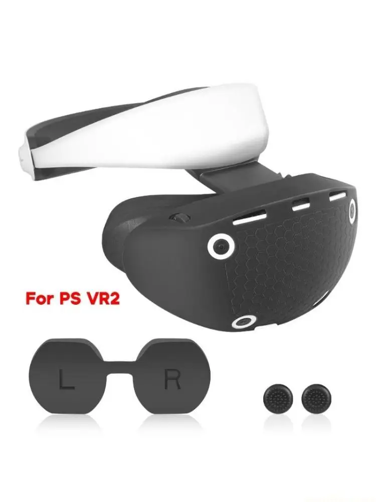 F62C Durability Headset Cover Skin Protectors for PS VR2 Headset Protective Sleeve