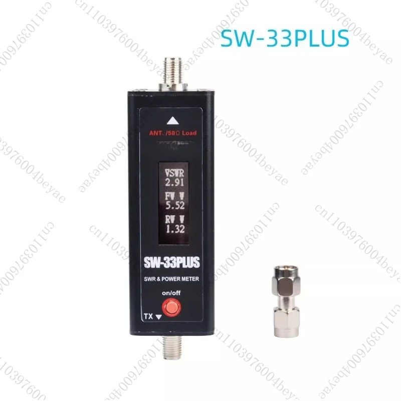 

SW33 SW-33PLUS Mini Small VHF/UHF Power Meter Standing Wave Meter 125-525MHz