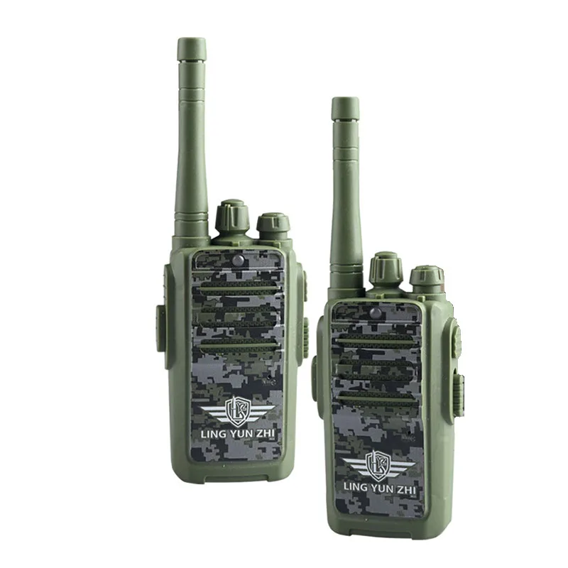 Kinderen Handheld Walkie-talkie Een-op-een Ouder-kind Interactie Outdoor Indoor Games Plezier Camouflage Walkie-talkie Speelgoed