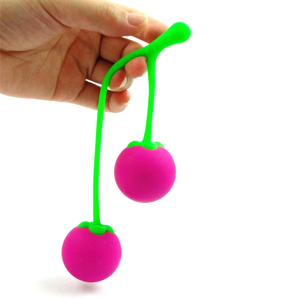 Silikon Smart Ball Weibliche Kirsche Kegel Ball Vaginale Enge Übung Smart Liebe Vagina Kugeln Sex Spielzeug Für Frauen Masturbation