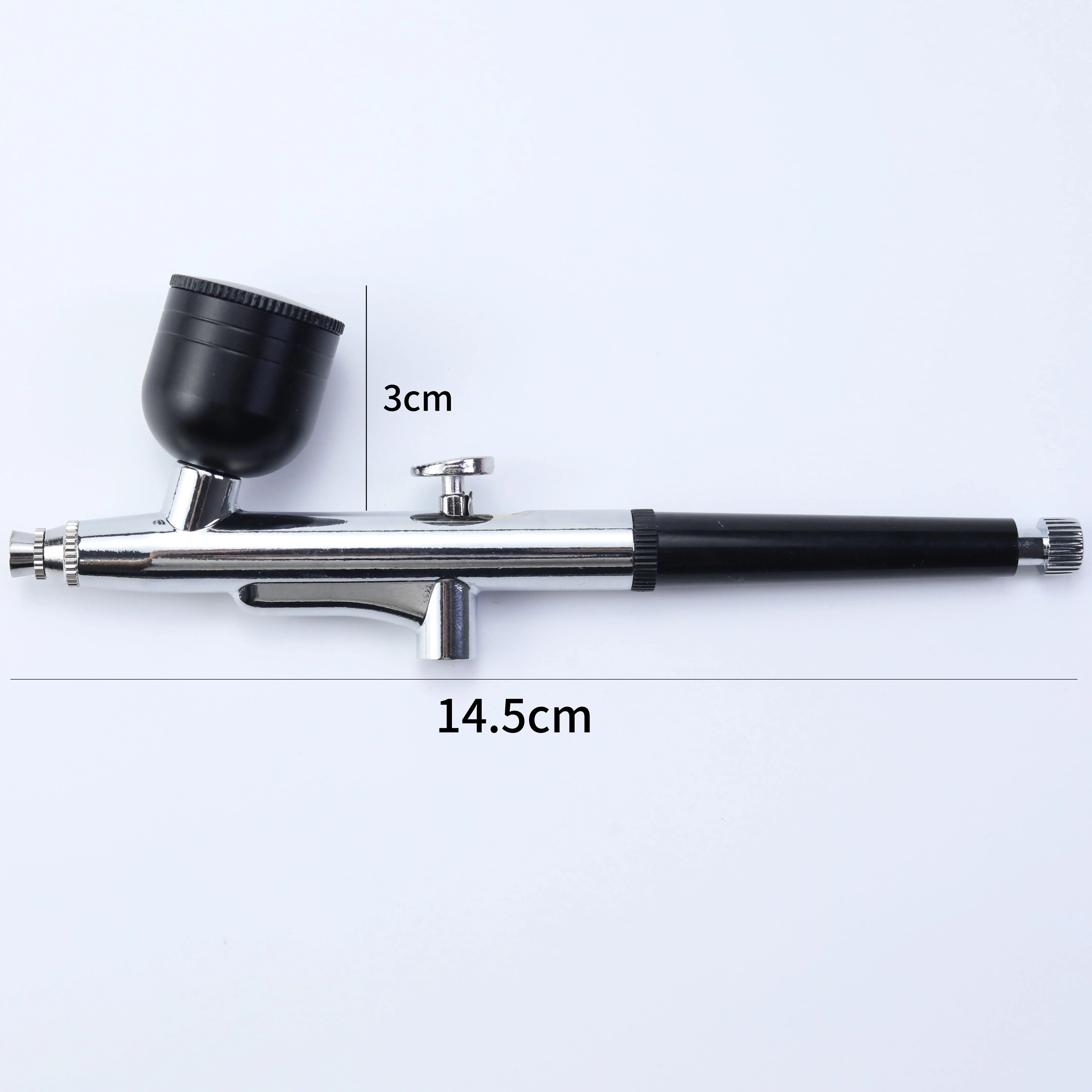Portable Single Action Airbrush With 03mm Nozzle Continuous Spray Gun For Model Car Nail Cake Makeup Tattoo Beauty Inkjet Tool