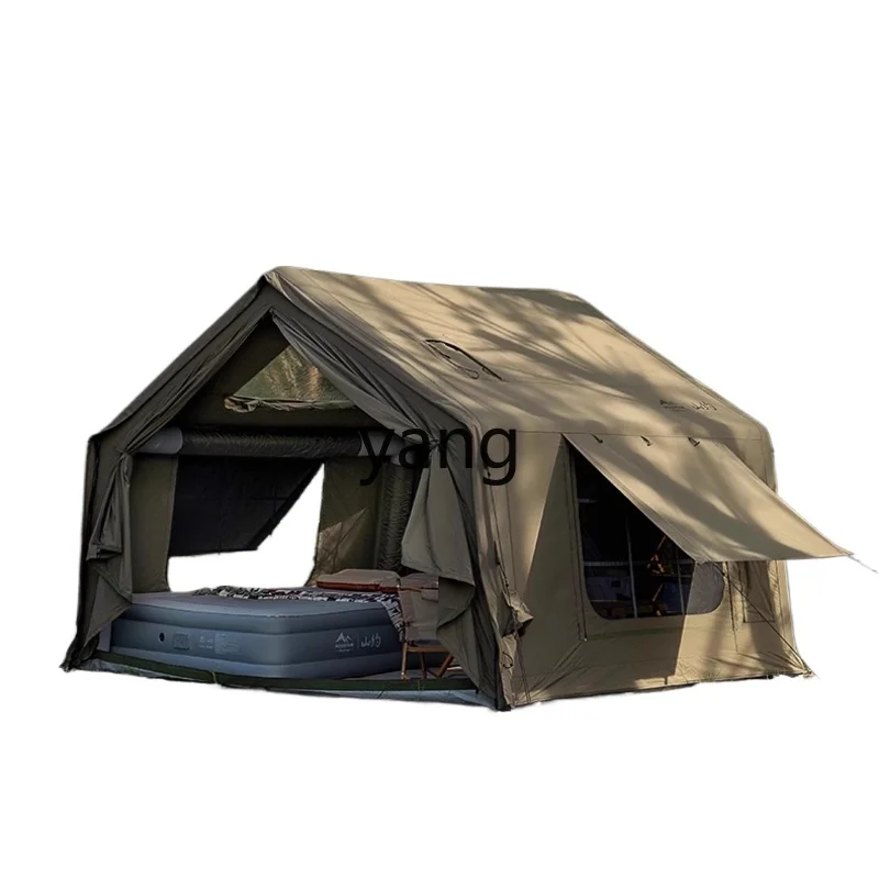 

ZJJ automatic inflatable tent outdoor camping windproof thickened camping overnight