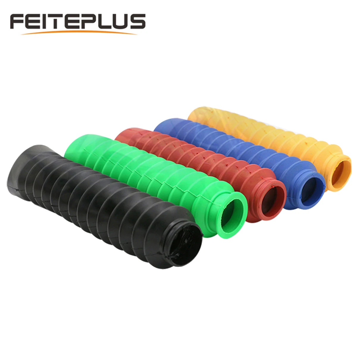 1 Pair Universal Motorcycle Front Fork Shock Absorber Dust Cover Rubber Dust Proof Sleeve For Suzuki 125cc GN125 GS125