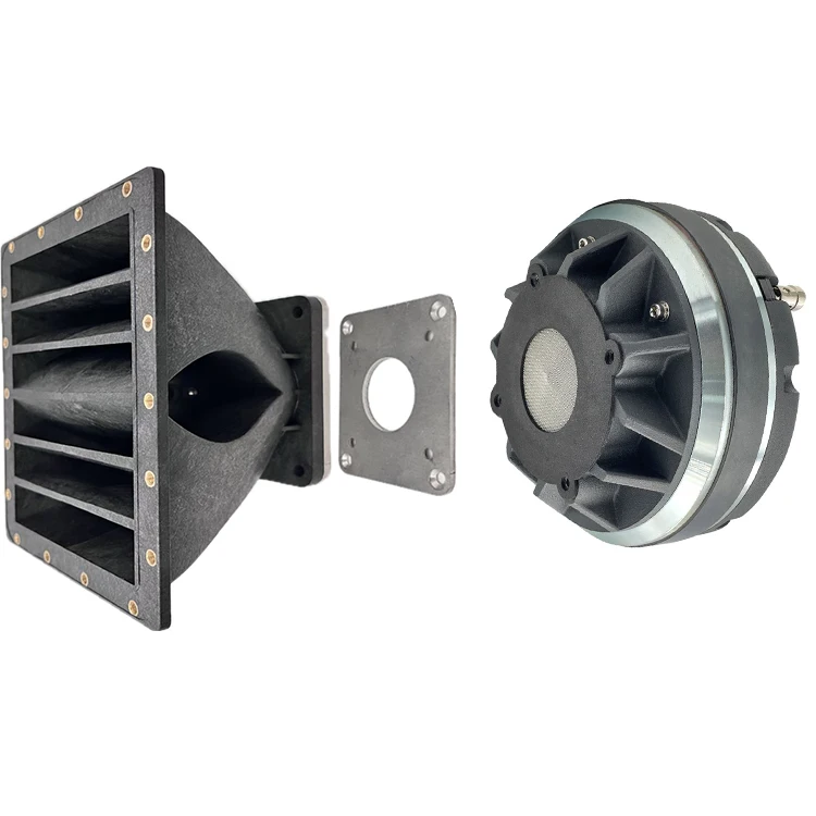 نمط جديد 2 بوصة حجم الحلق Difusor خط صفيف الدليل الموجي المتكلم سائق القرن